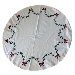 American Girl Kit table cloth ONLY from Kit's holiday baking set Christmas